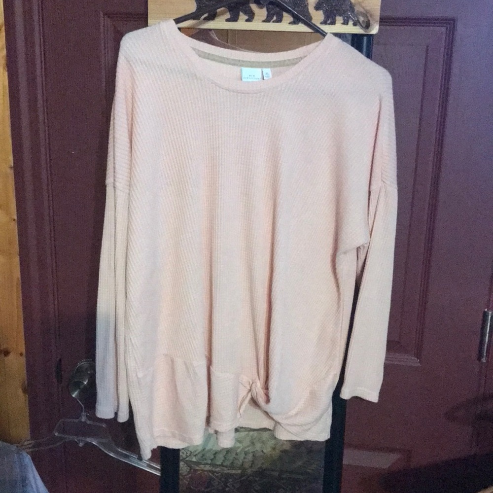 New Direction XL tie hem thermal material